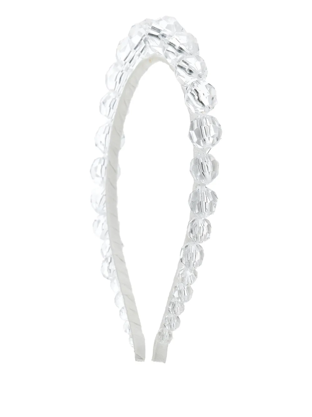  Monnalisa Beaded Hair Accessory - White 