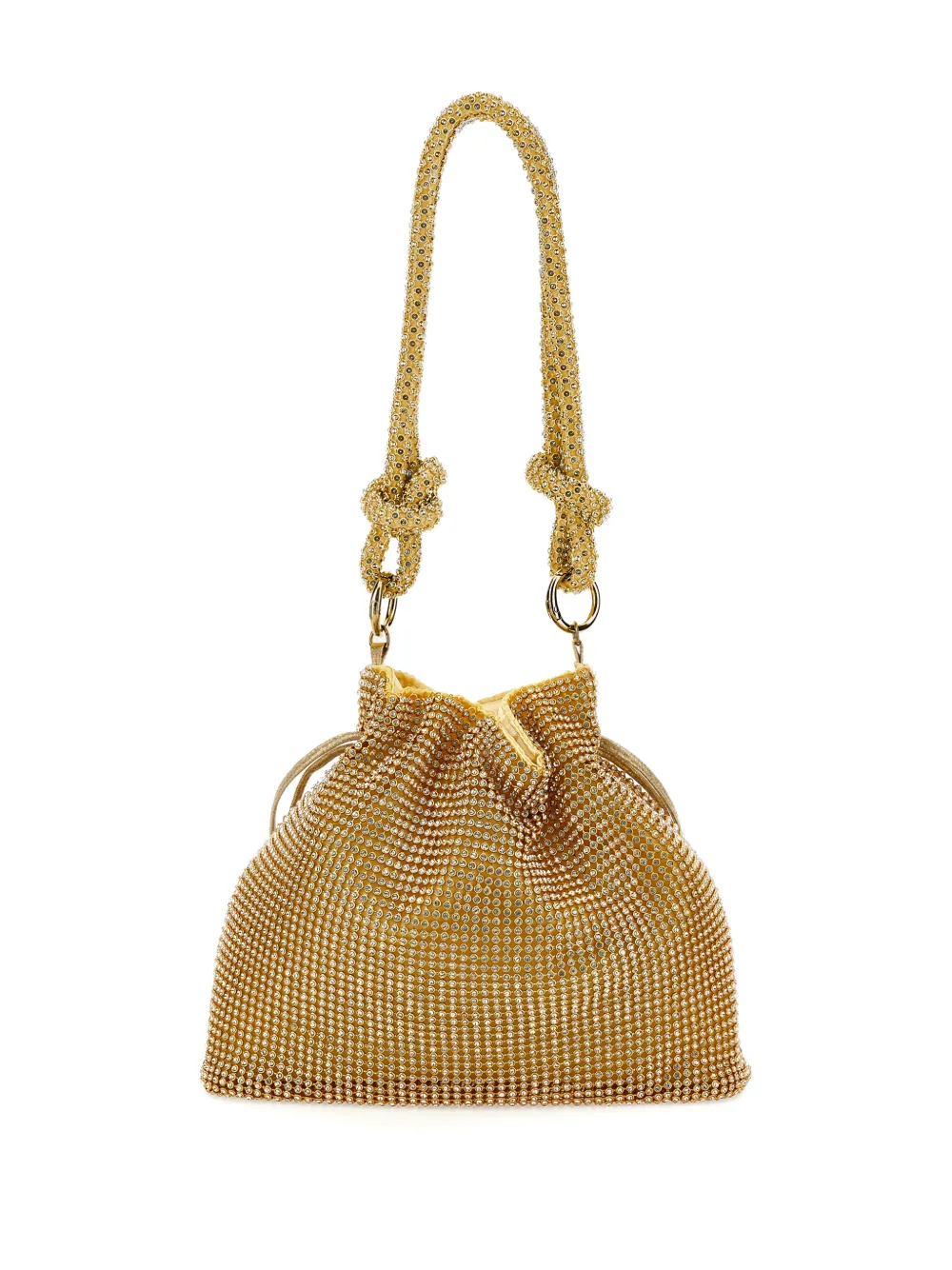 Monnalisa Verfraaide tas met trekkoord - Goud