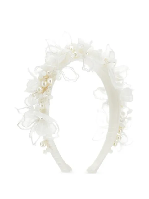 Monnalisa accesorio para el cabello con perlas florales