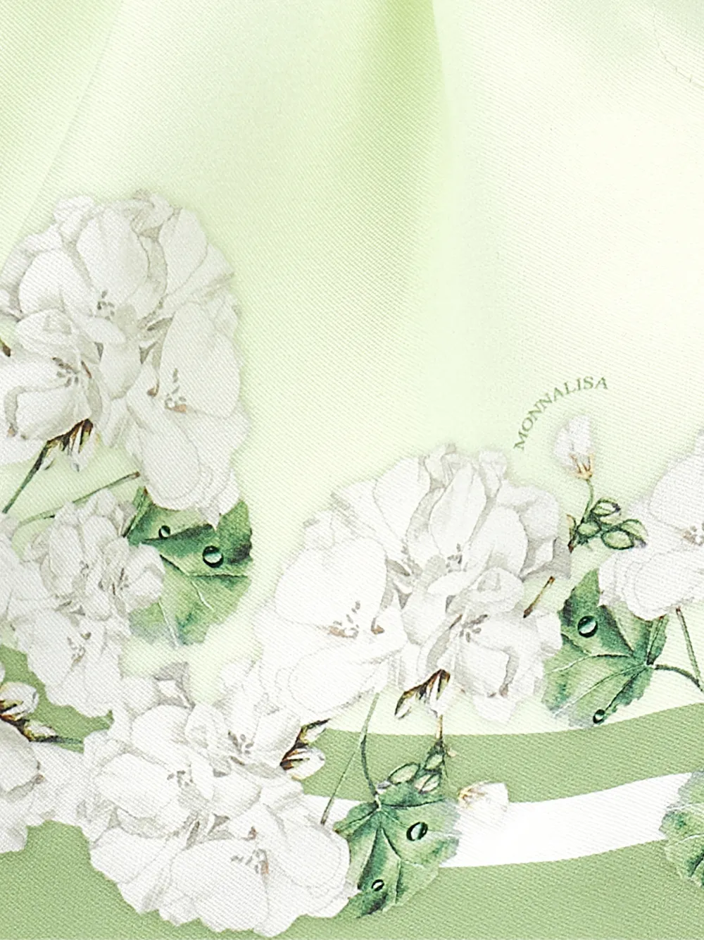  Monnalisa Floral-print Shorts - Green 