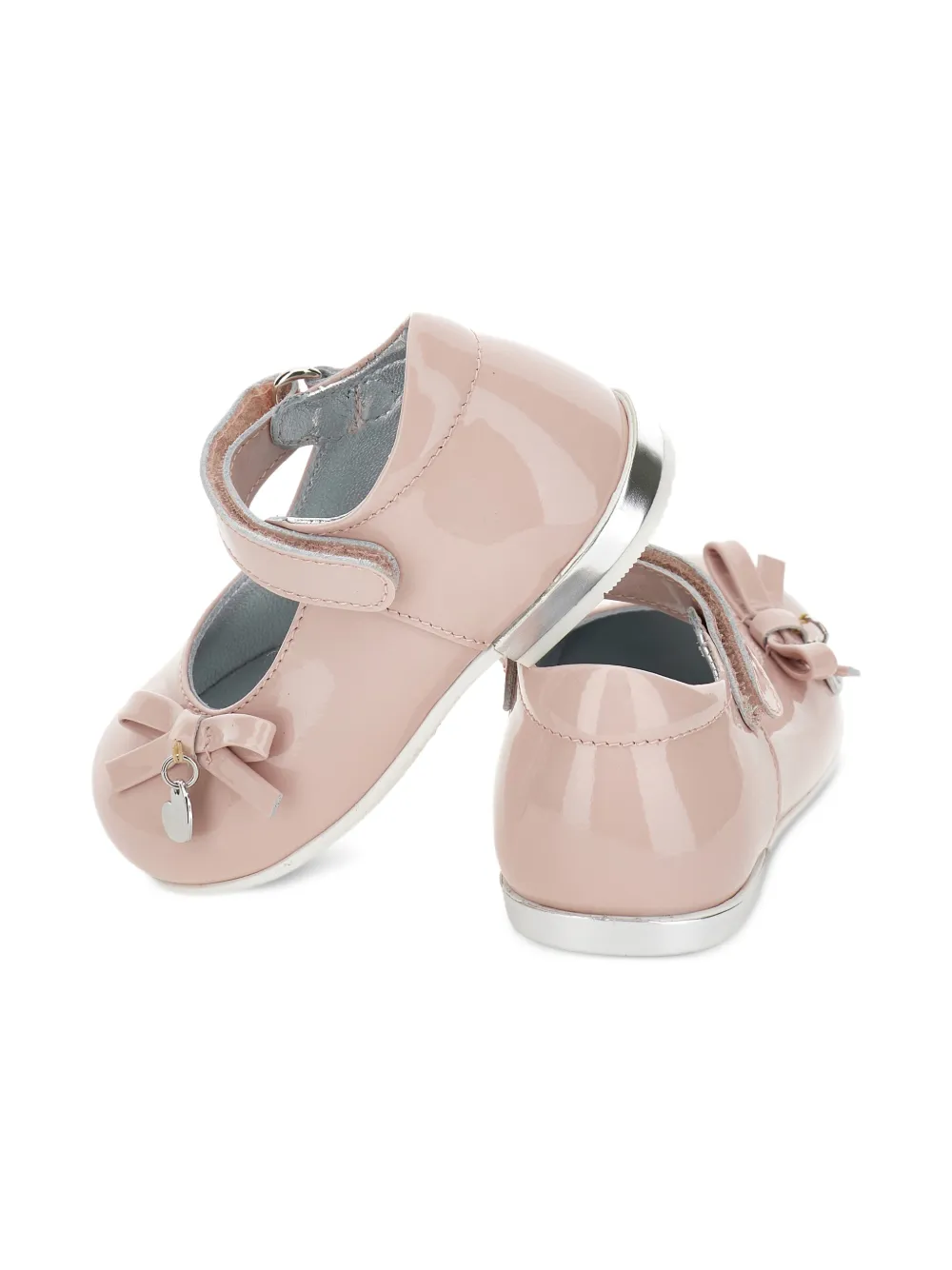Monnalisa Ballerina's met strikdetail Roze