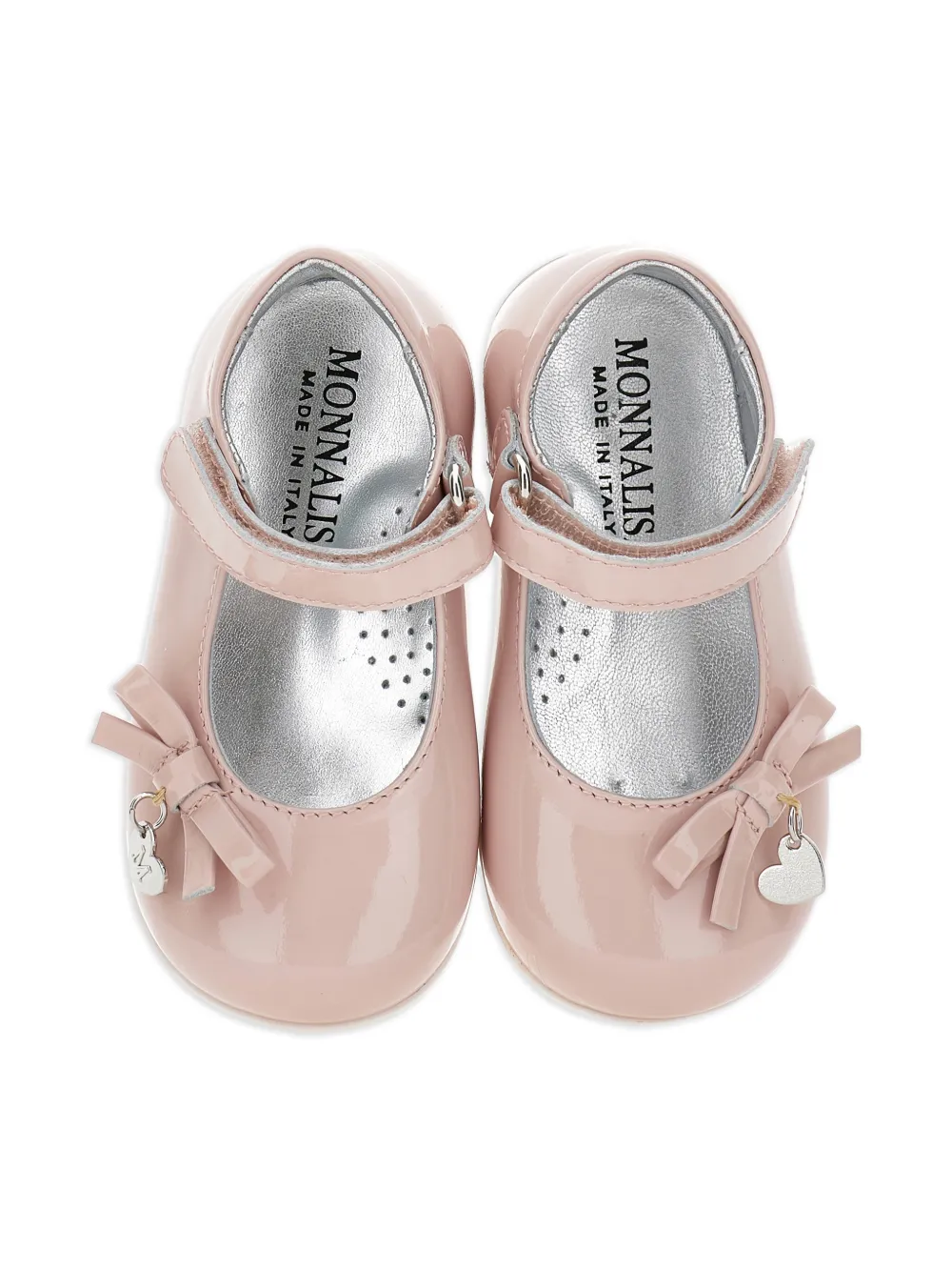 Monnalisa Ballerina's met strikdetail Roze