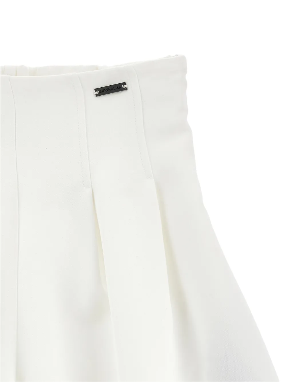 Monnalisa Pleated Shorts In Red