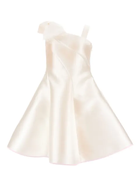 Monnalisa bow lace dress