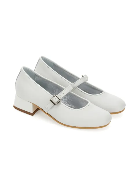 Monnalisa buckle strap ballerinas