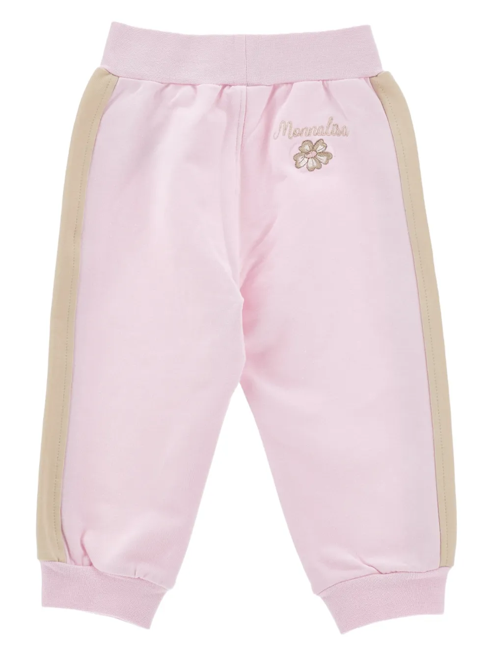 Monnalisa Pantaloni con logo - Rosa