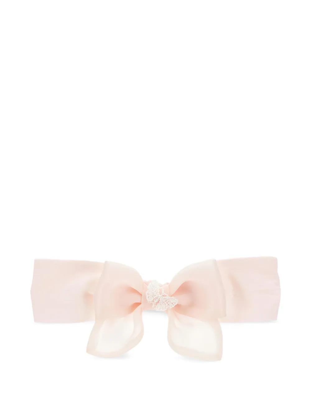 Monnalisa bow butterfly hair band - Pink