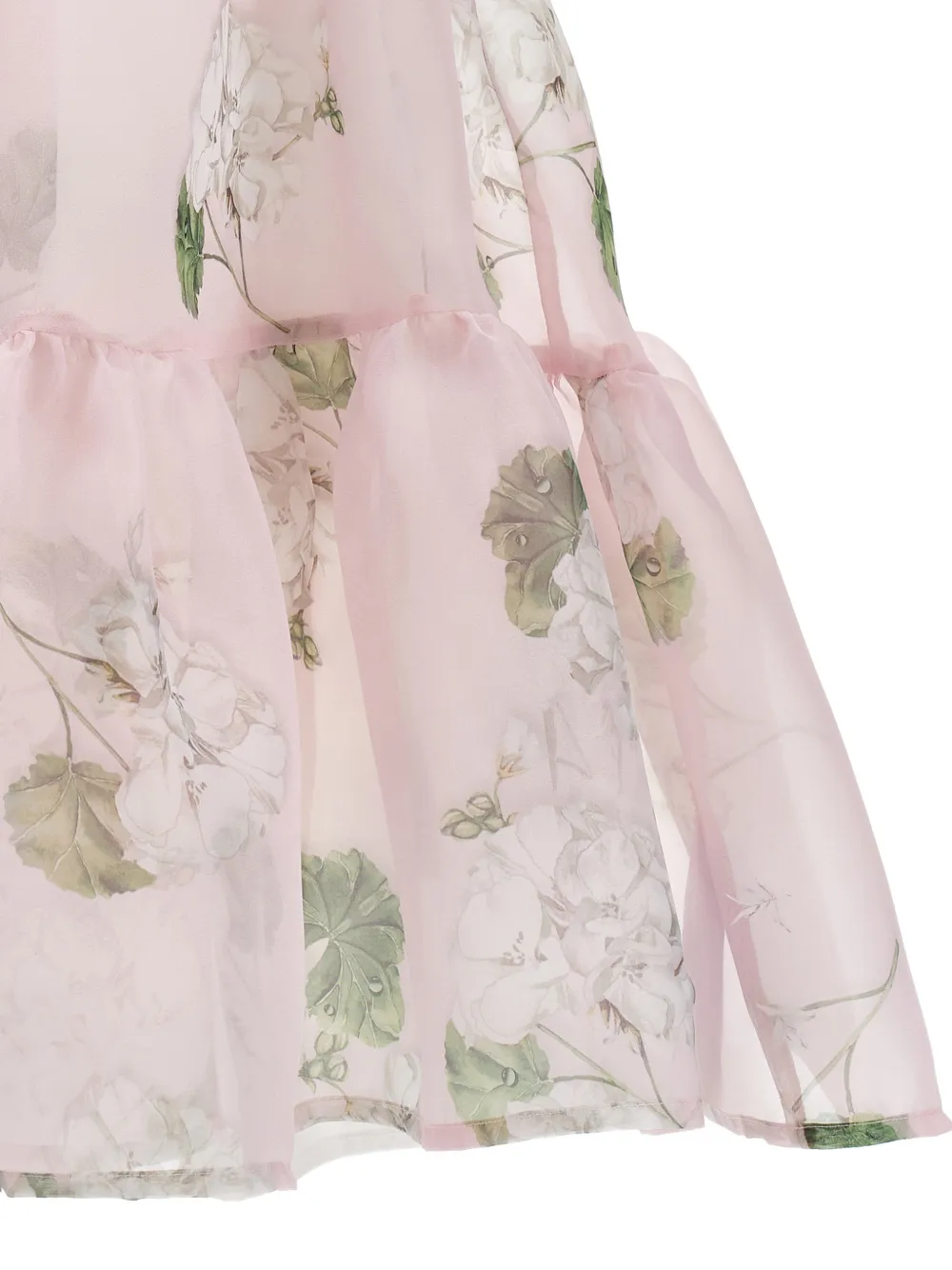 Monnalisa Jurk met bloemenprint Roze