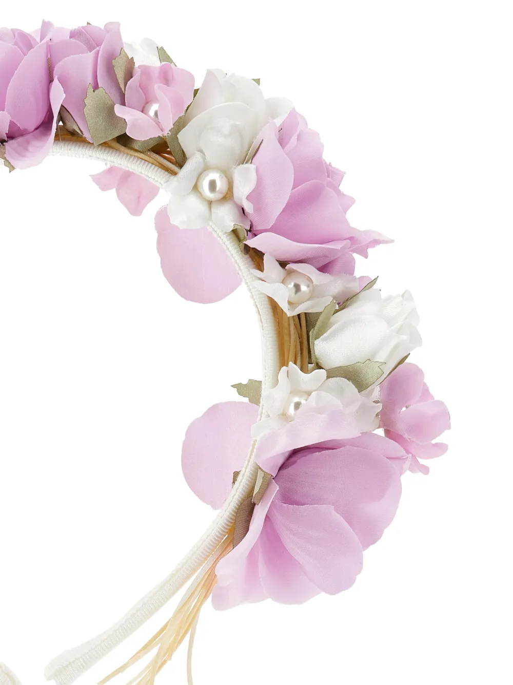 Monnalisa Haarspeld met bloemenparel Roze