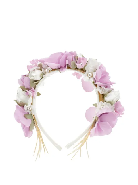 Monnalisa accesorio para el cabello con perlas florales