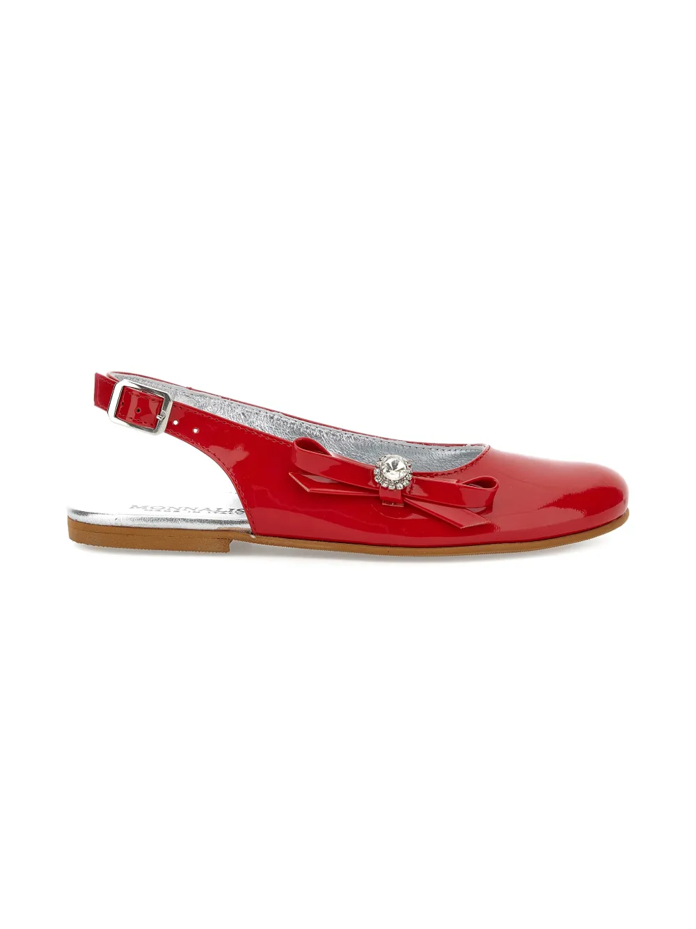 Monnalisa Sandalen met strikdetail Rood