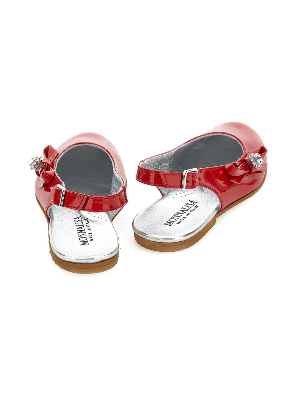 Monnalisa Sandalen met strikdetail Rood