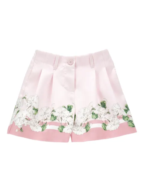 Monnalisa floral-print shorts