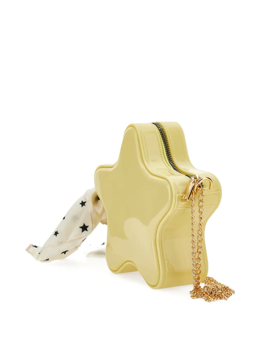  Monnalisa Star-shape Chain-strap Bag - Yellow 