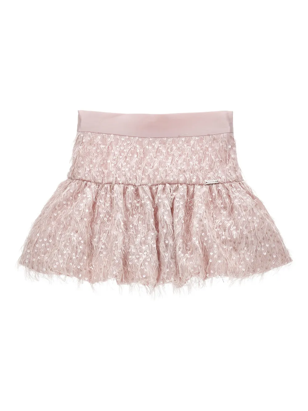 Monnalisa Rok verfraaid met pailletten - Roze