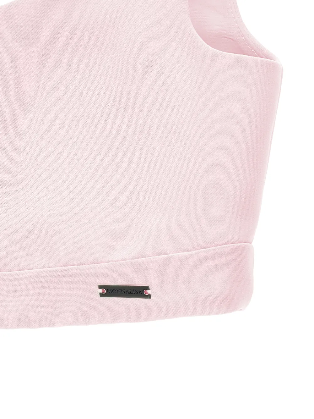  Monnalisa Buttoned Top - Pink 