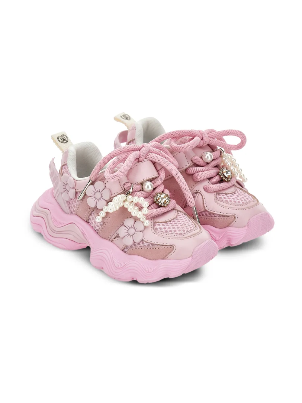 Monnalisa Sneakers con applicazioni - Rosa