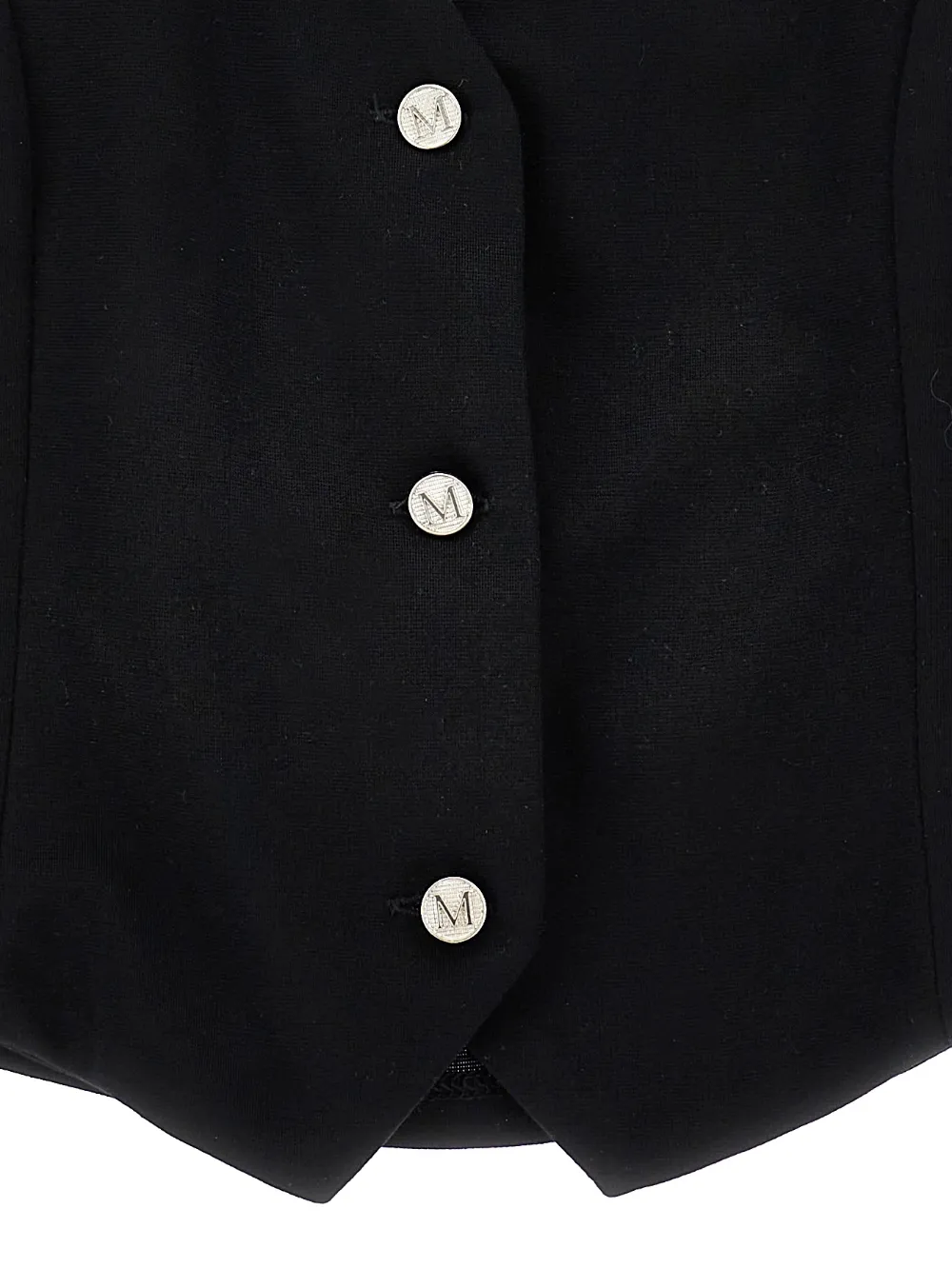  Monnalisa Buttoned Blouse - Black 