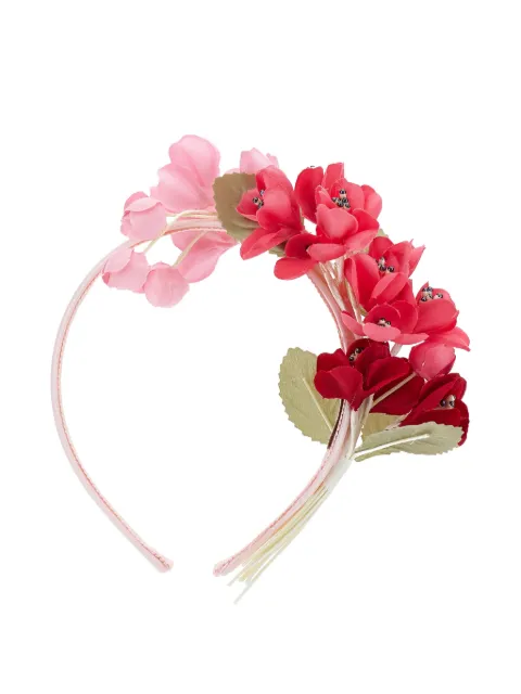 Monnalisa floral embellished hair accessory