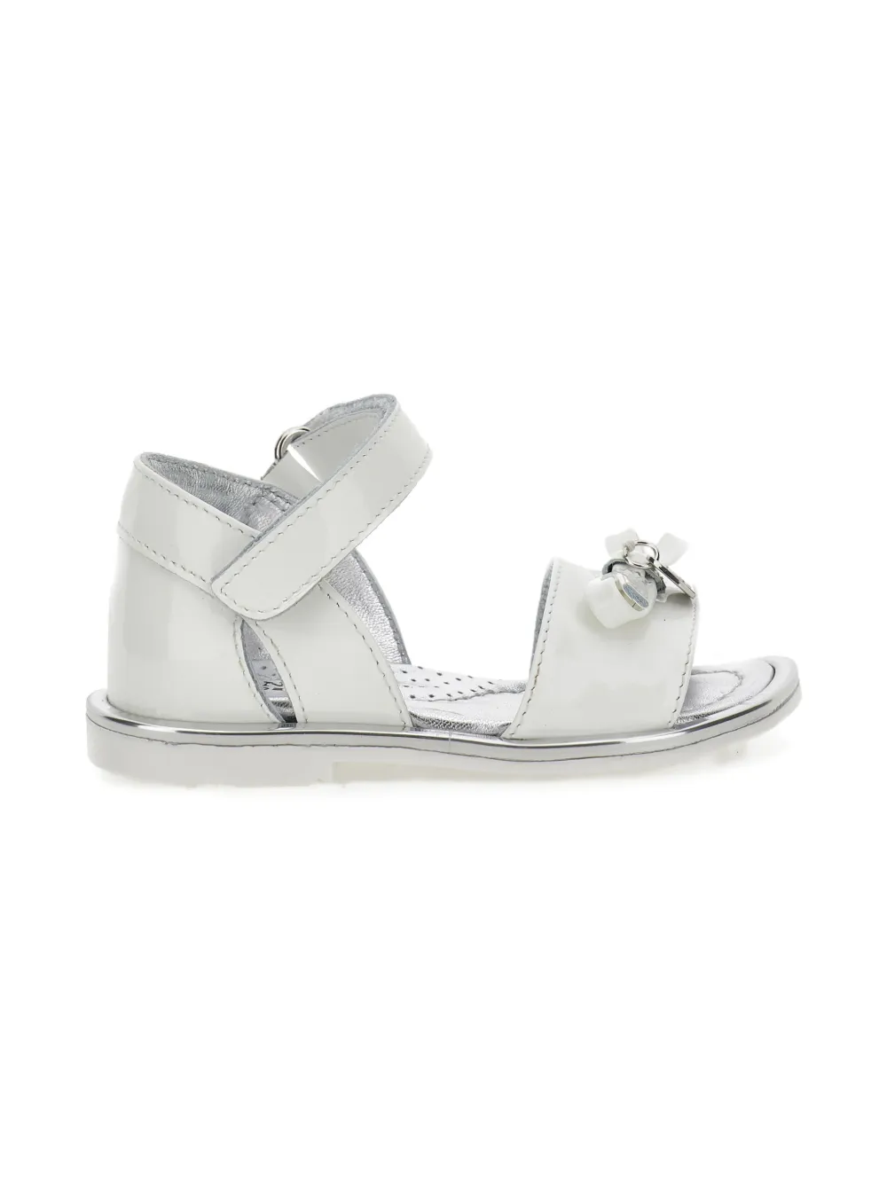 Monnalisa Sandalen met strikdetail - Wit