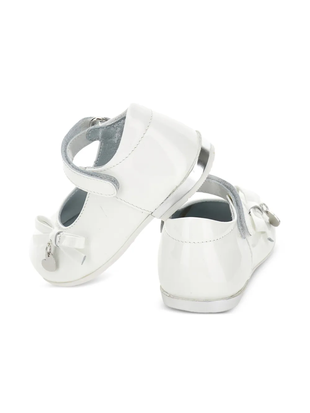 Monnalisa Ballerina's met strikdetail Wit