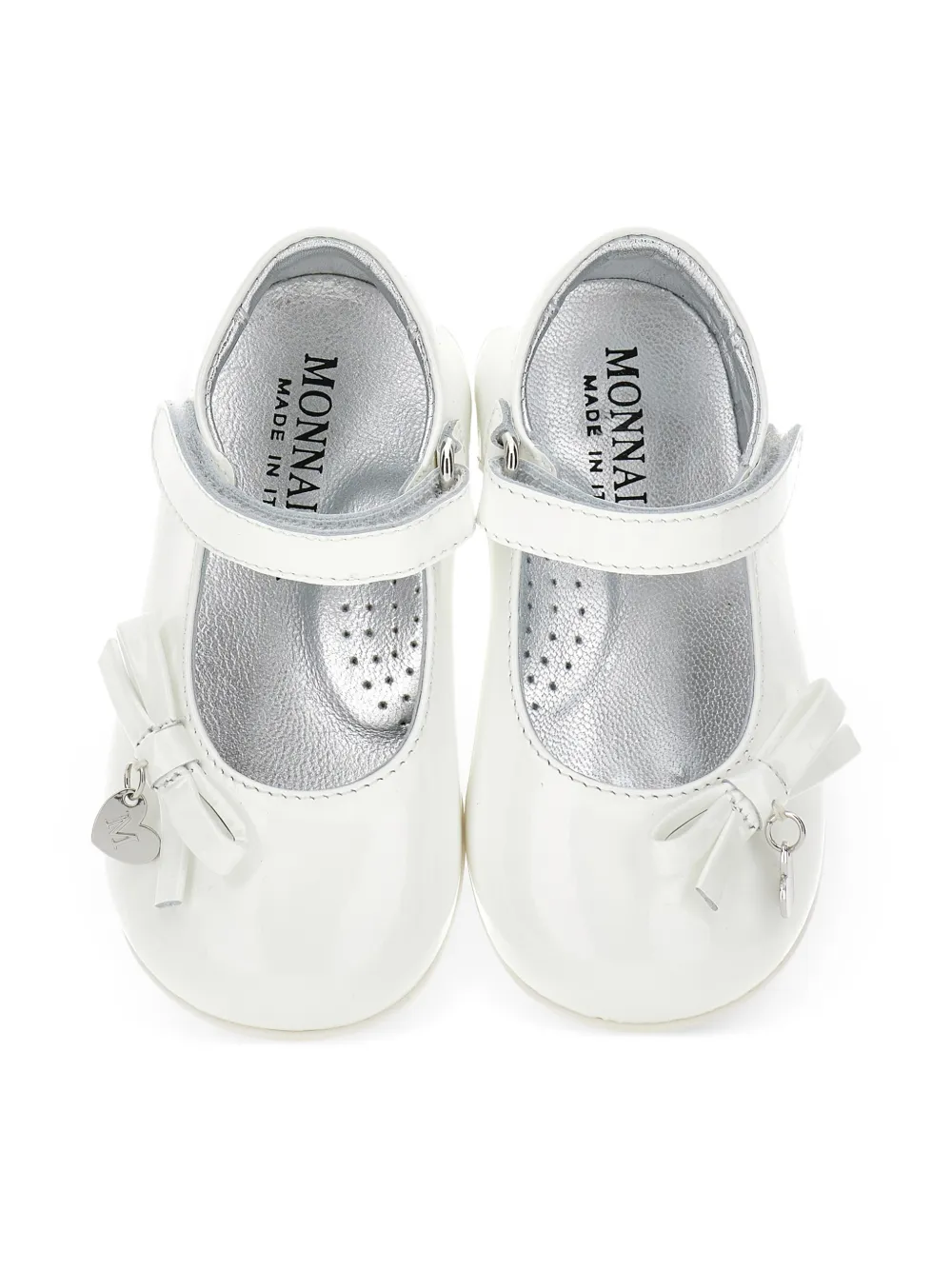 Monnalisa Ballerina's met strikdetail Wit