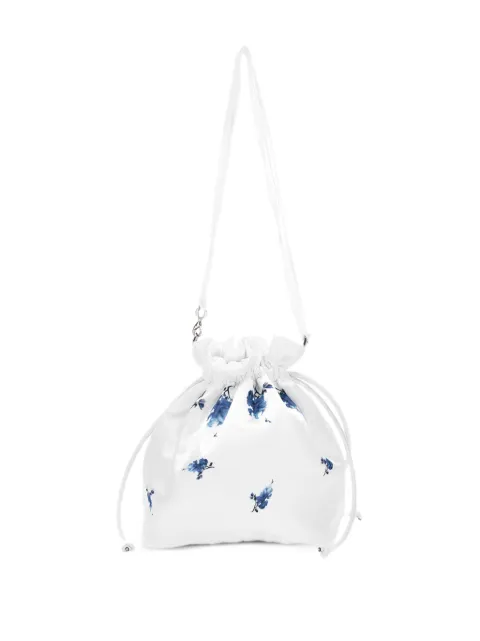 Monnalisa bolsa con cordones y motivo floral