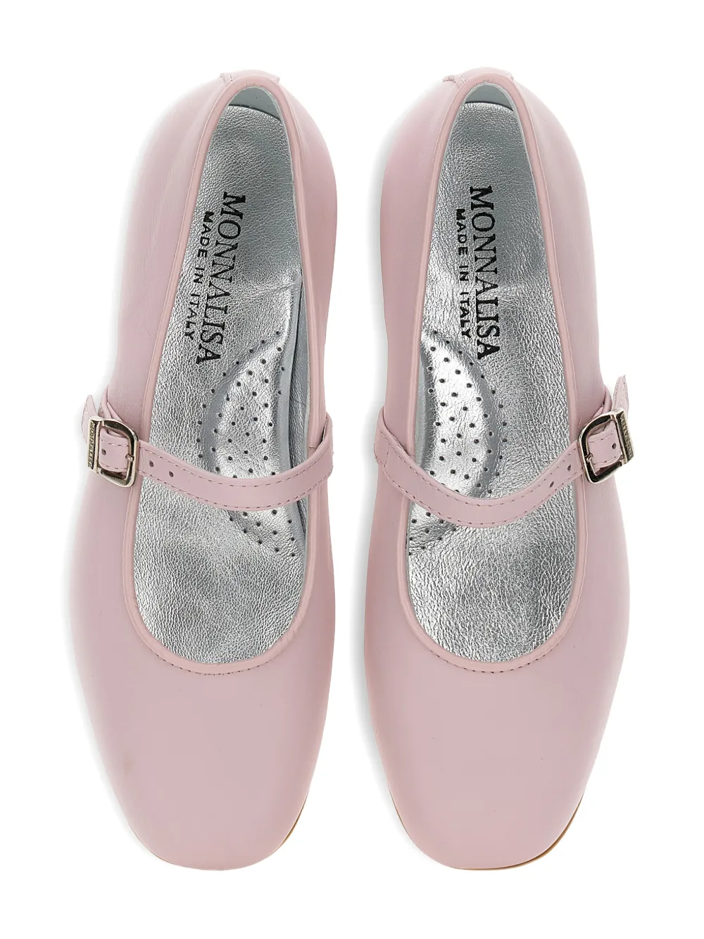 Monnalisa Ballerina's met gesp Roze