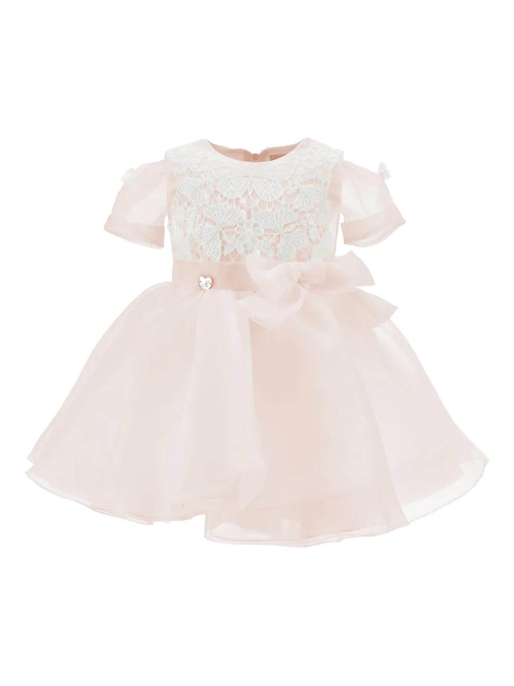 Monnalisa Abito con fiocco - Rosa