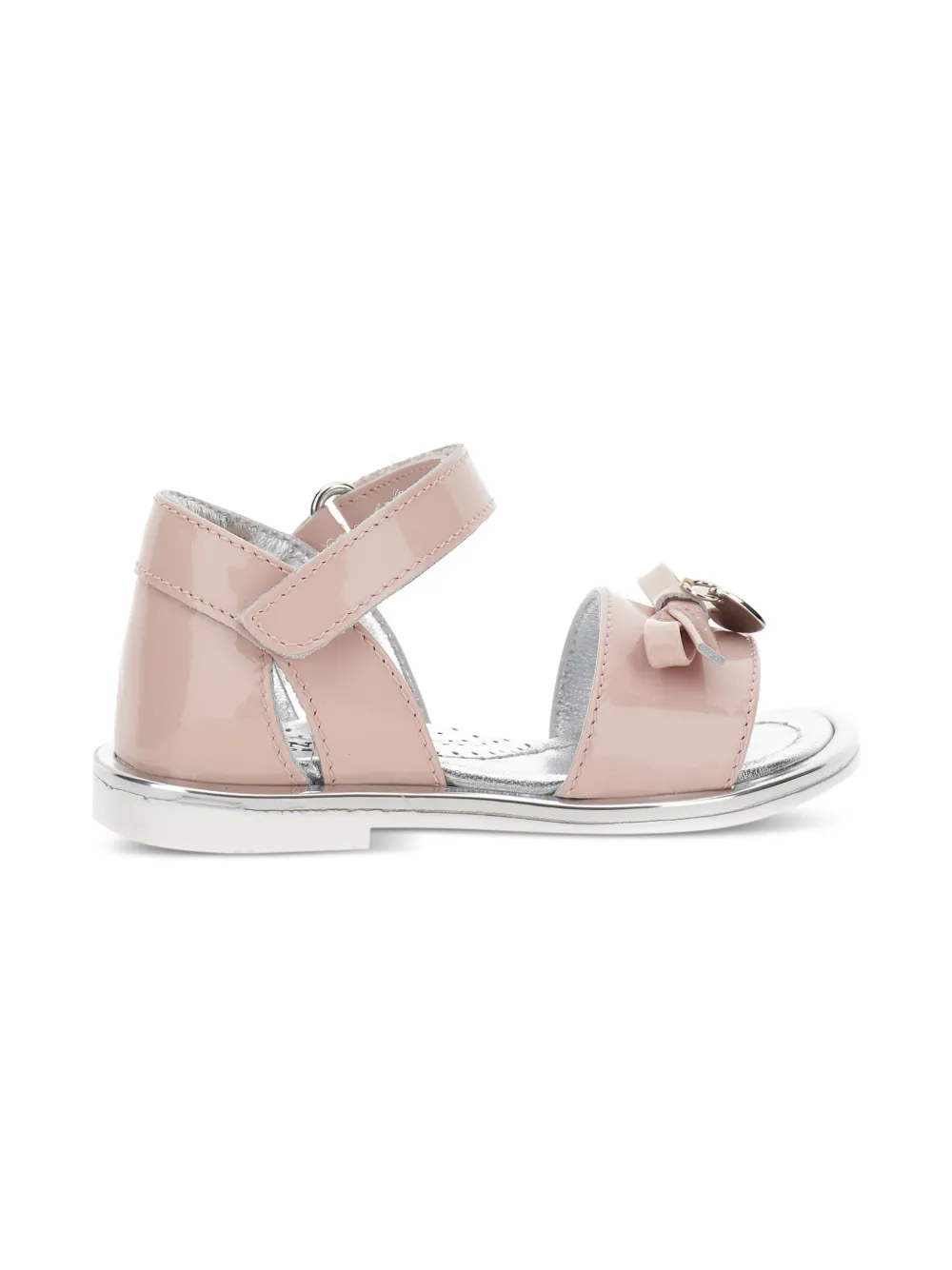 Monnalisa Sandalen met strikdetail en bandje - Roze