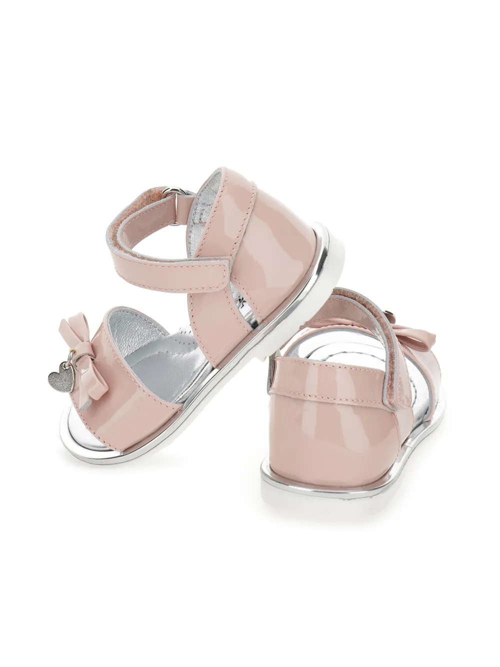 Monnalisa Sandalen met strikdetail en bandje Roze