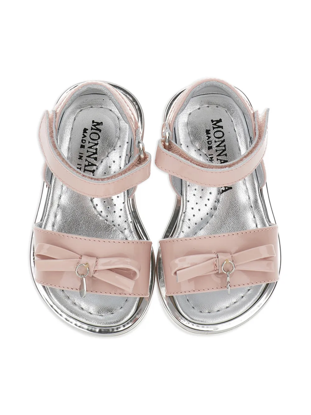 Monnalisa Sandalen met strikdetail en bandje Roze