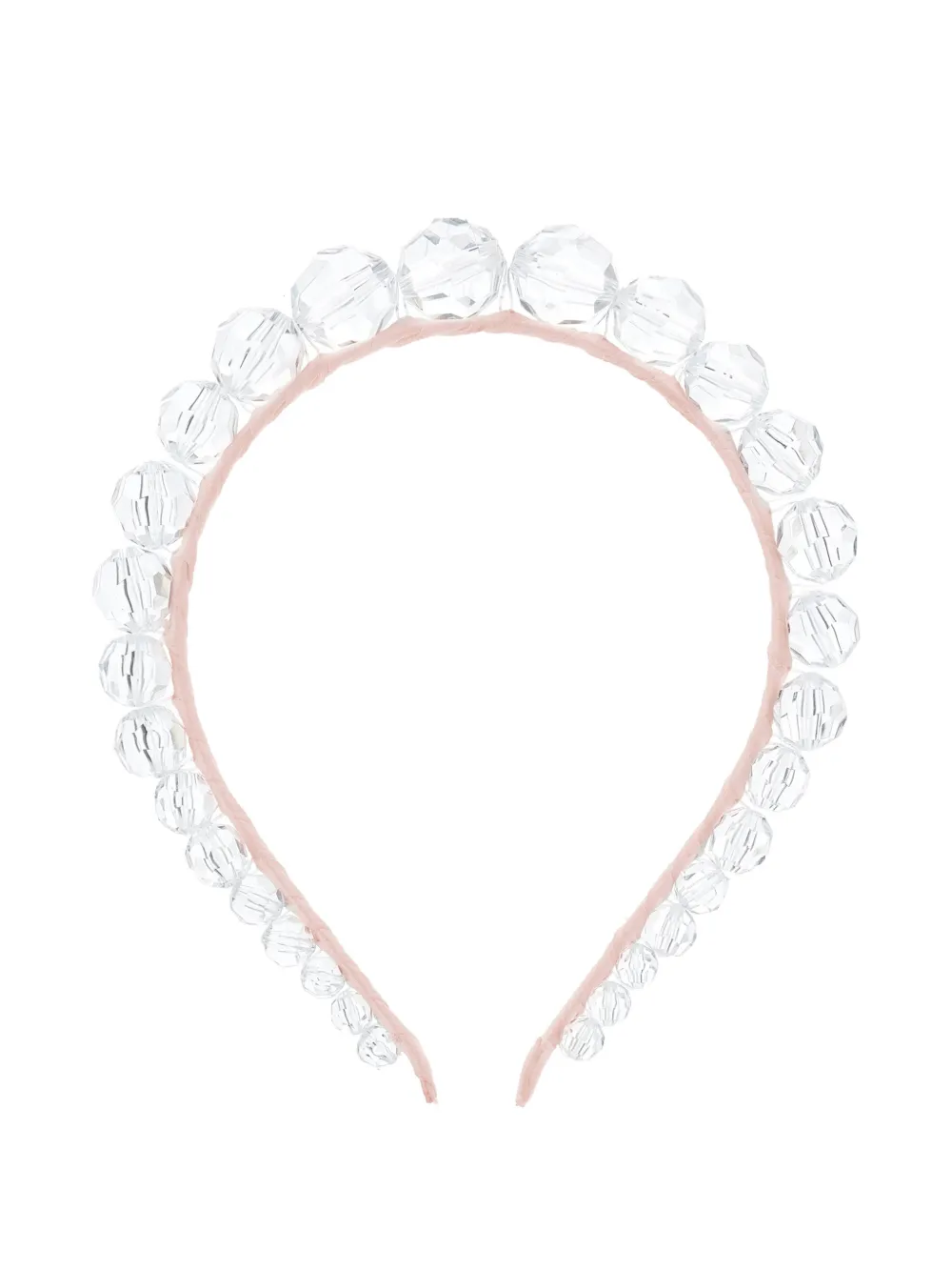 Monnalisa Accessorio per capelli con perline - Bianco