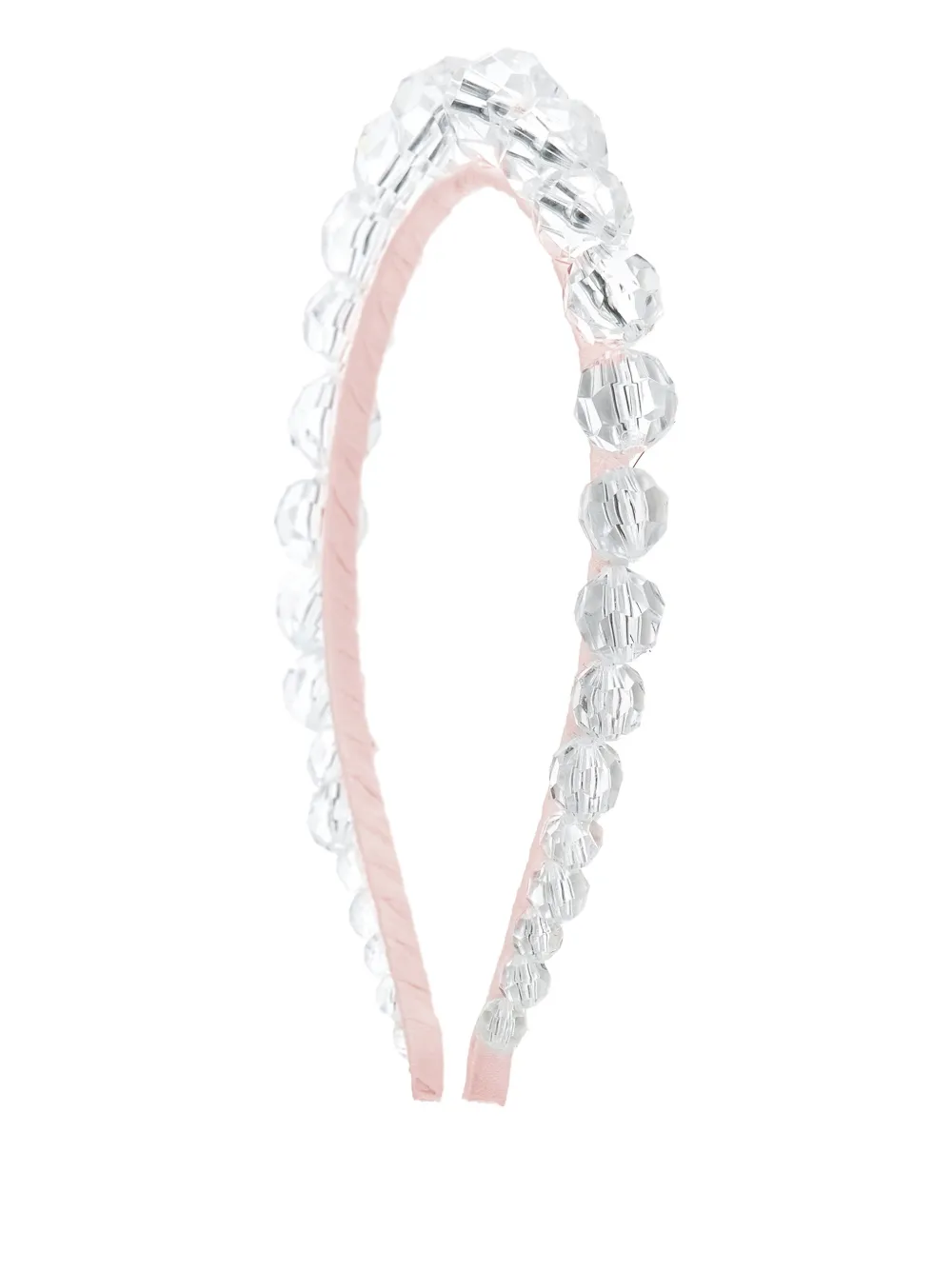  Monnalisa Beaded Hair Accessory - White 