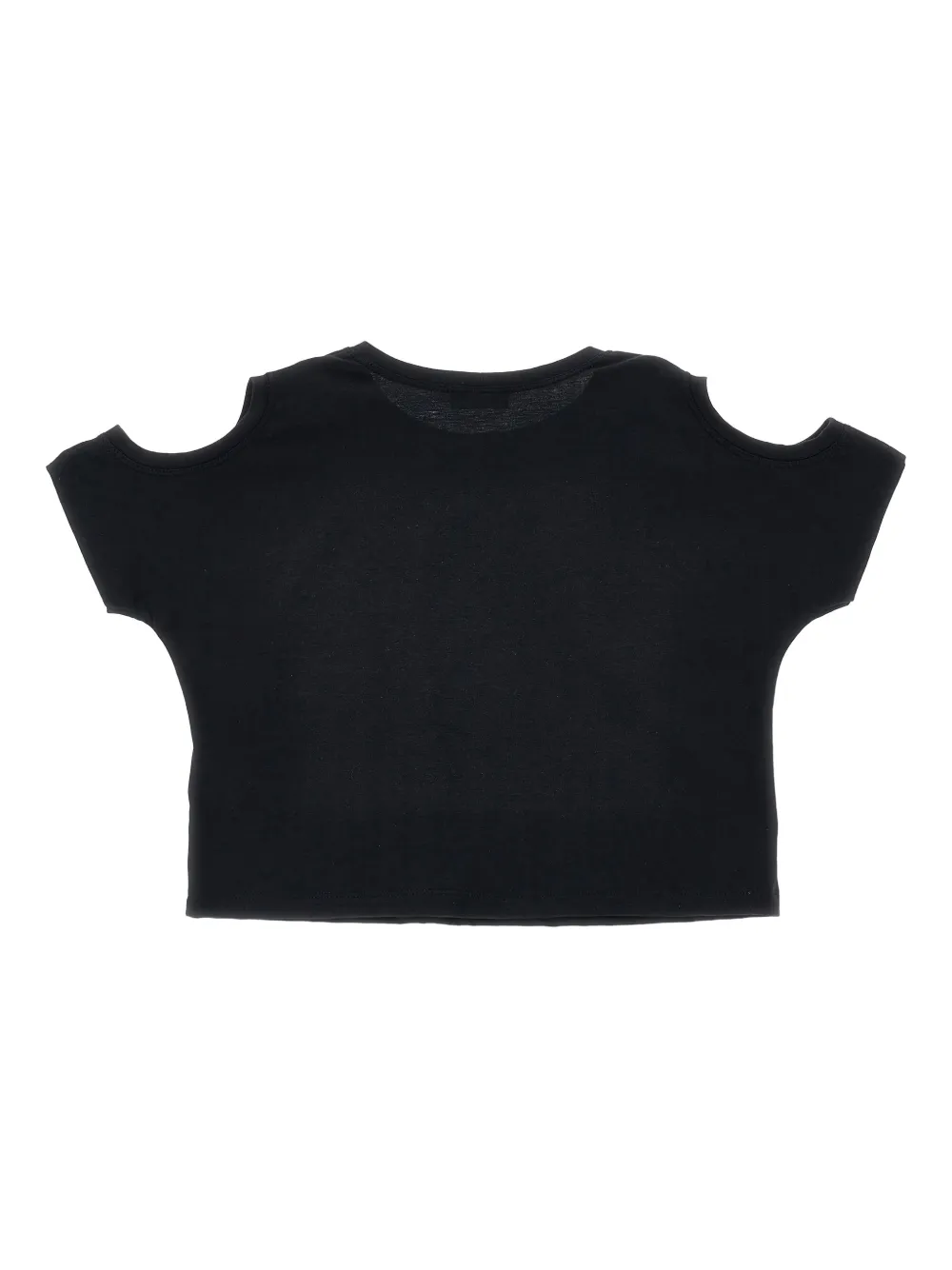 Star-Print Cold-Shoulder T-Shirt