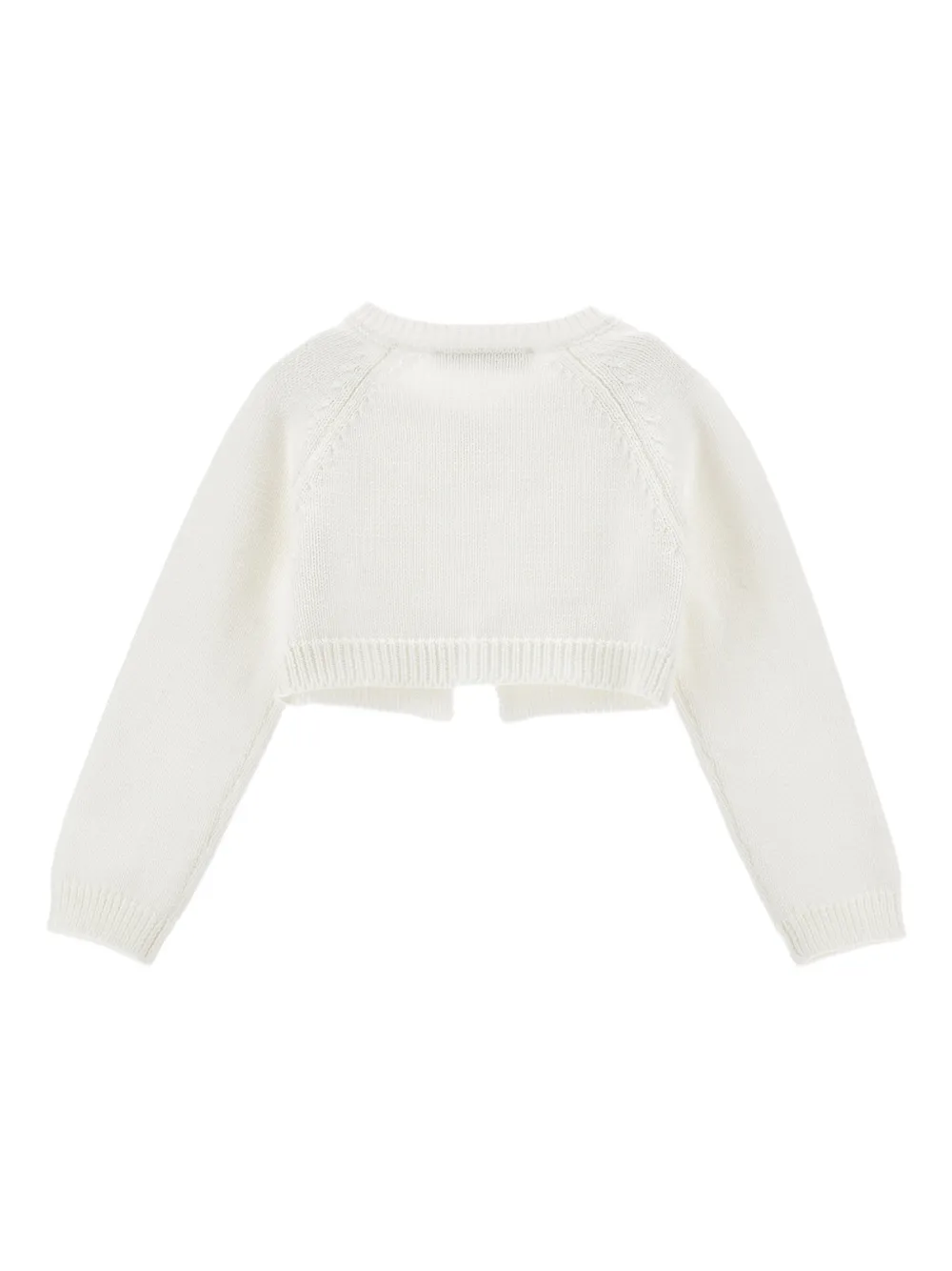 Monnalisa Top met strikdetail Wit