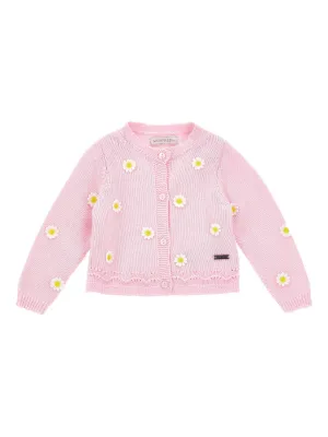 Moschino Kids エンブロイダリー カーディガン | ピンク | FARFETCH JP
