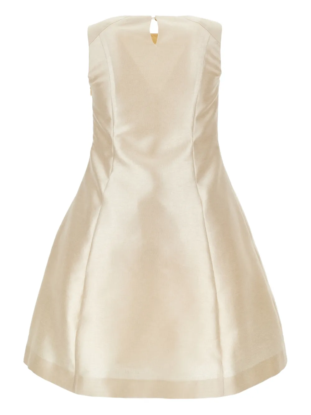 Cape Sequin-Embellishment Dress