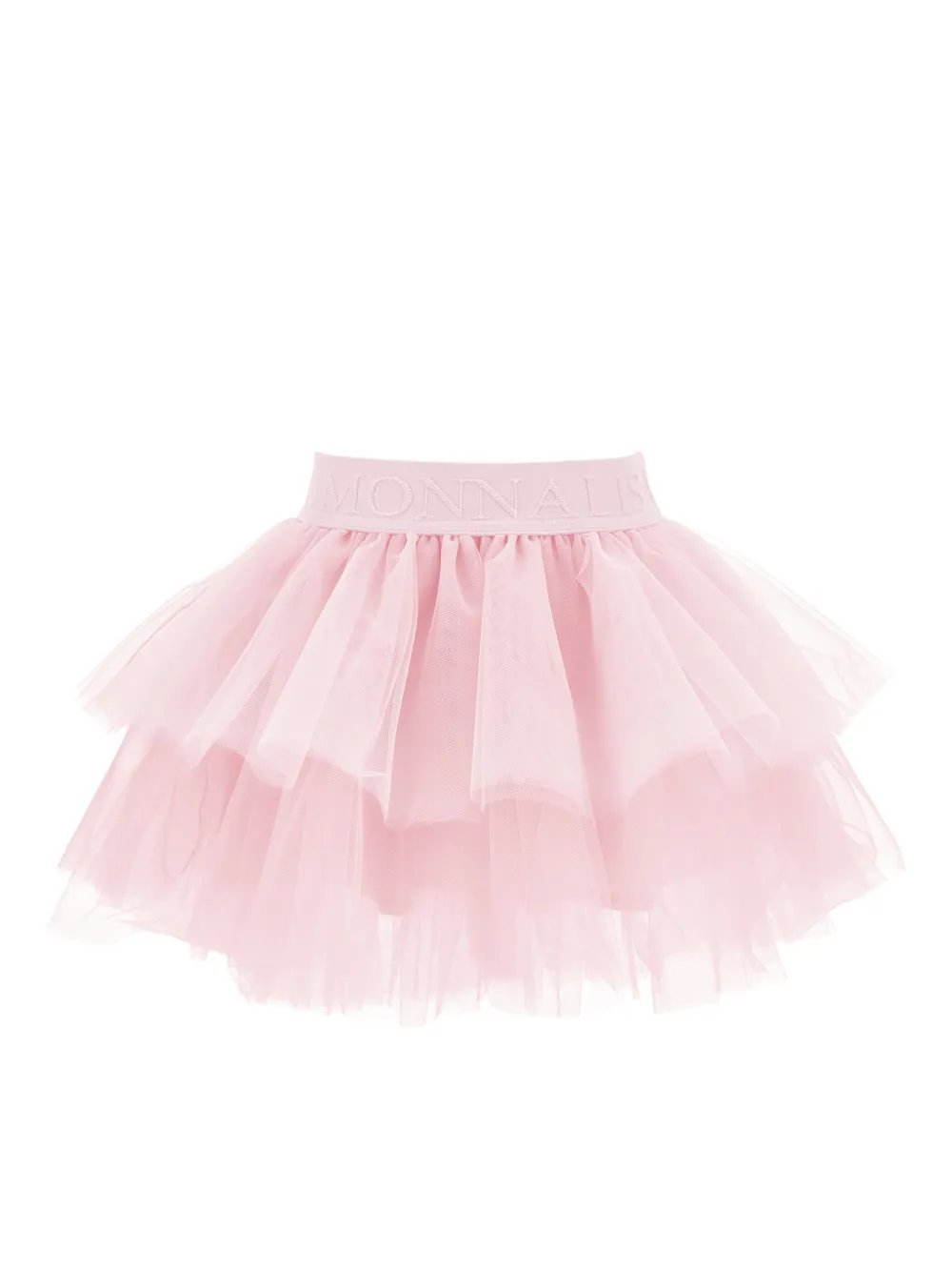 Monnalisa Gonna con banda logo - Rosa