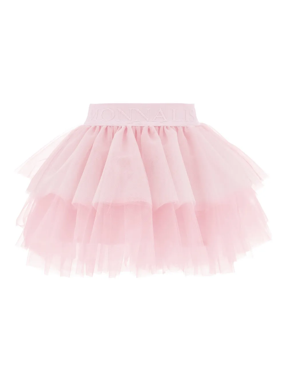 Monnalisa Rok met logoband - Roze