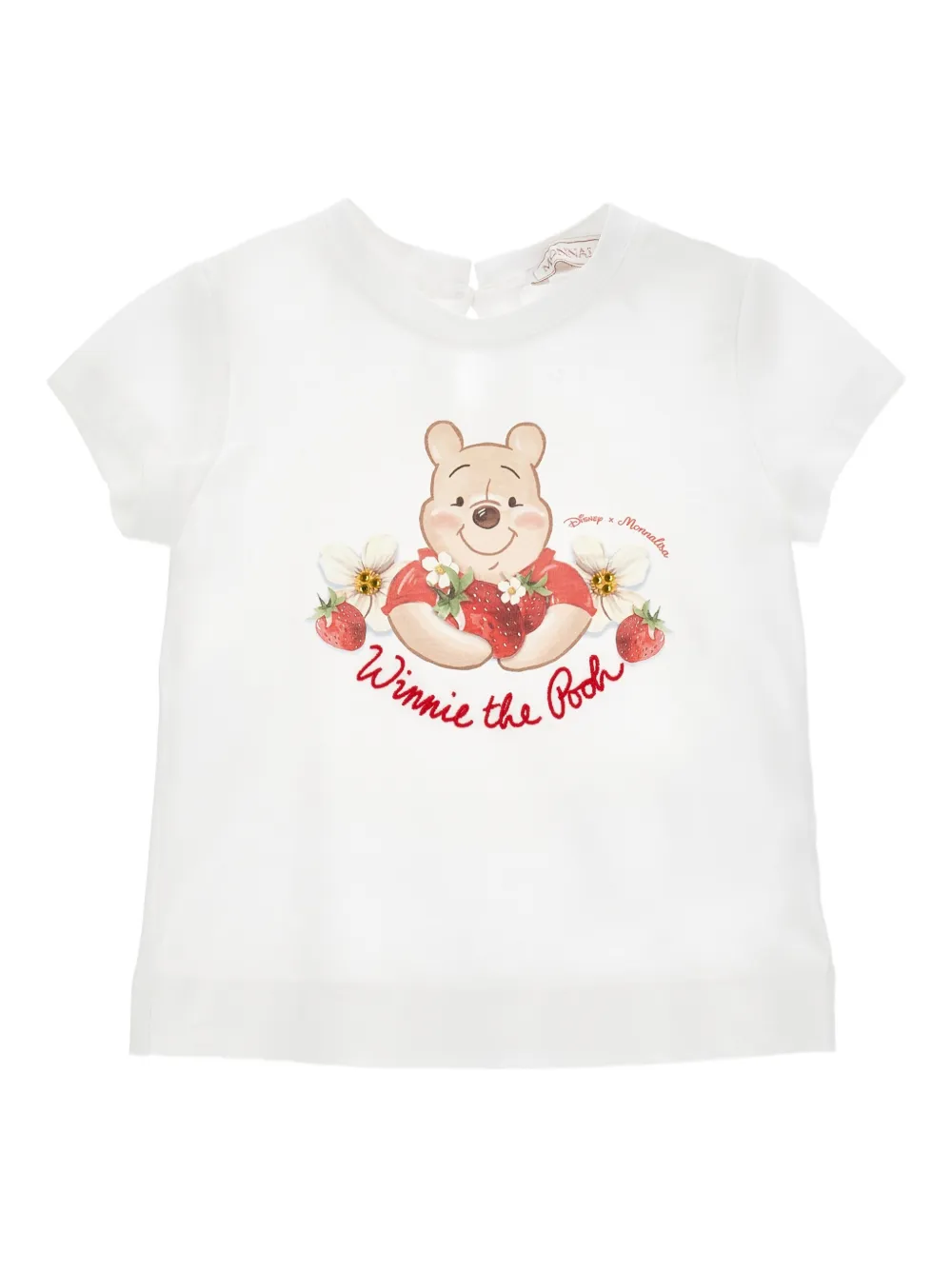 Monnalisa T-shirt con stampa - Bianco