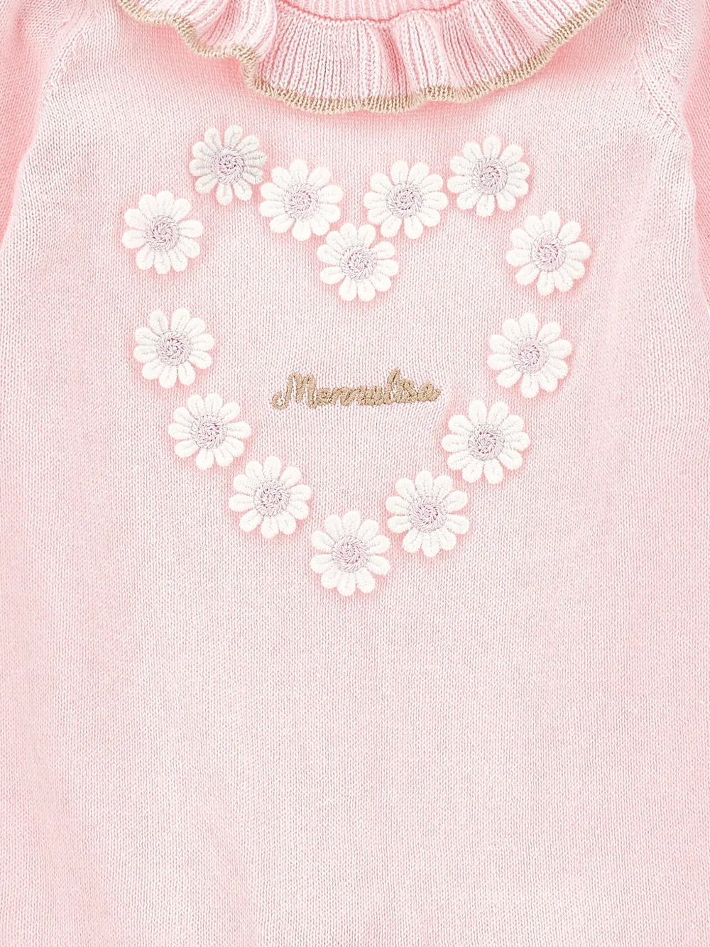Ruffled Floral Babygrow Set
