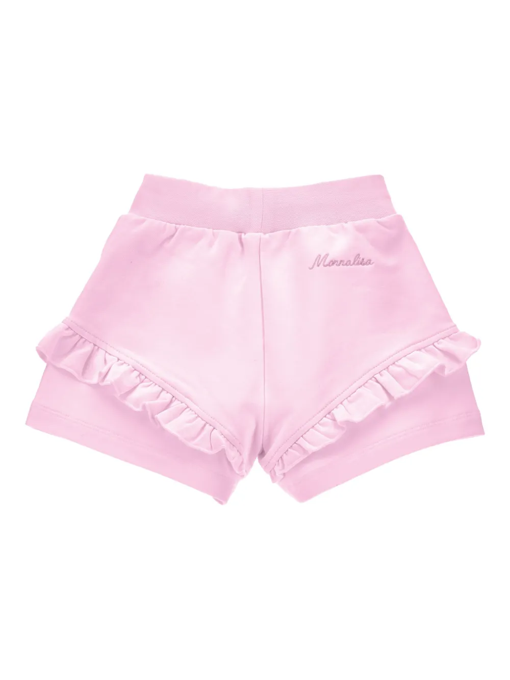 Floral-Embroidered Shorts