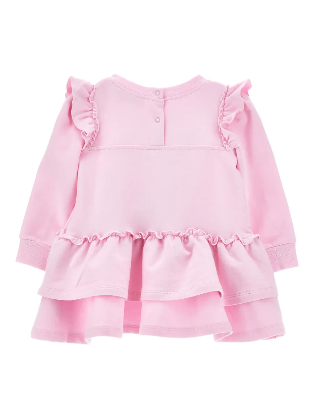 Monnalisa Jurk met bloemenprint - Roze