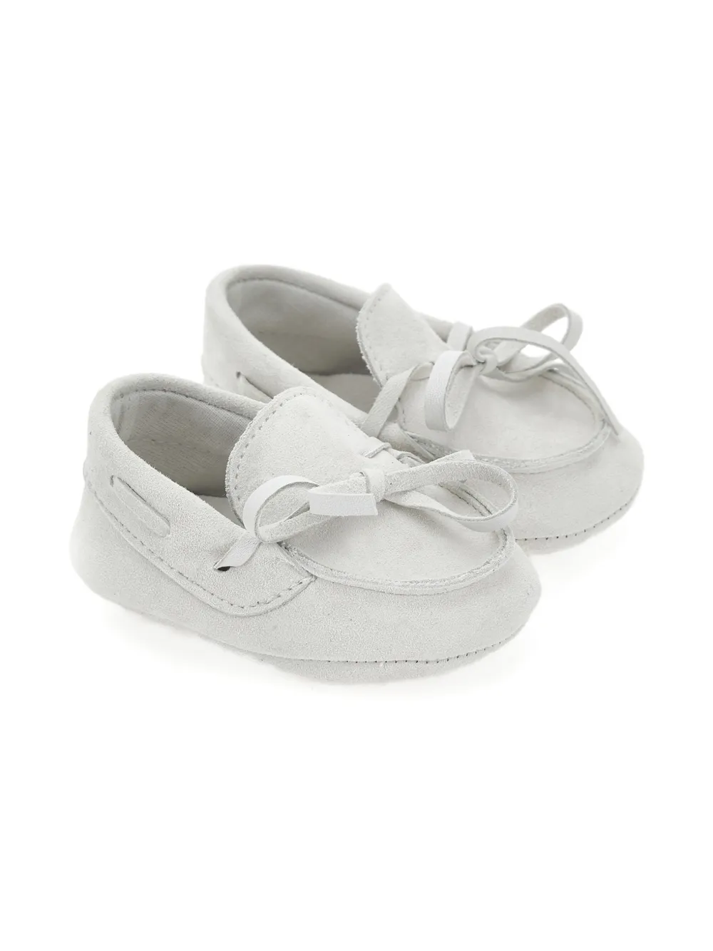 Monnalisa lace-up pre-walkers - Grey
