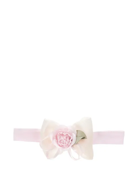 Monnalisa diadema con motivo floral y moño
