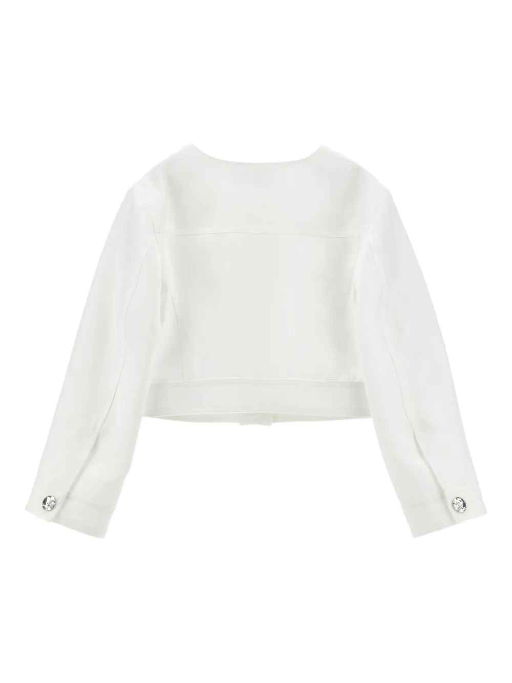 Monnalisa chest-pocket buttoned jacket | Girls Blazers | Image 2