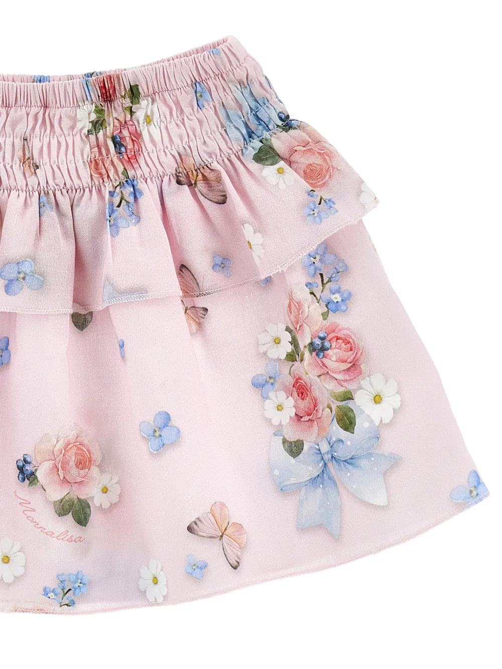 Floral-Pattern Skirt Set
