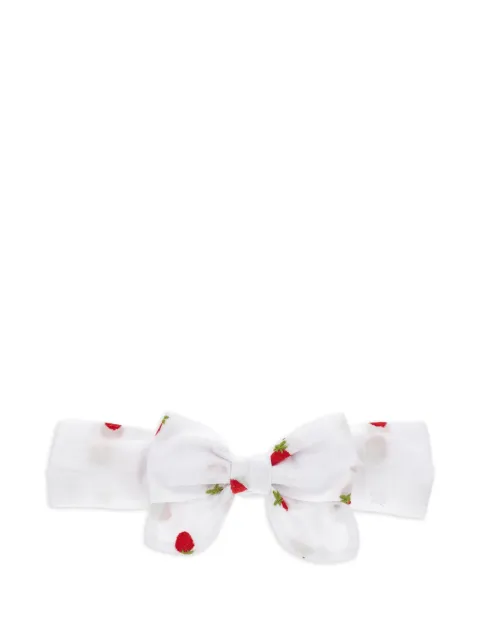 Monnalisa diadema con motivo de fresa y detalle de moño