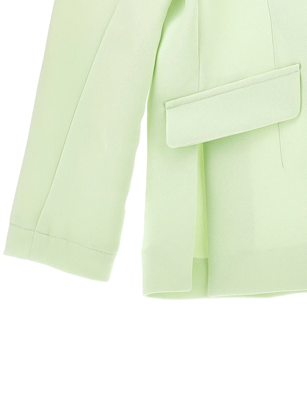 Monnalisa Blazer met bloemapplicatie Groen